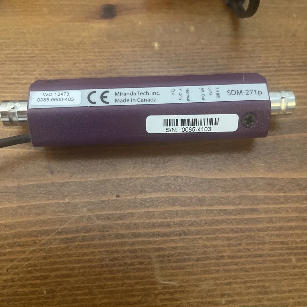 Miranda picoLink‎ SDM-271p SDI -not Tested